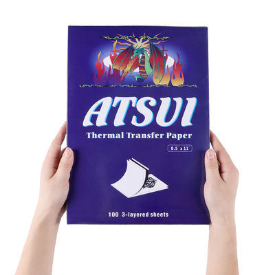 خرید 100تکه کاغذ انتقال خالکوبی A4 اندازه بهترین کاغذ استنسل خالکوبی تولید آنلاین