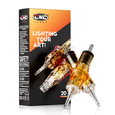CNC Fuego 1RL 3RL 5RL 7RL 9RL کارتریج خالکوبی سوزن دایره ای