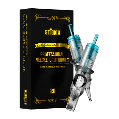 Stigma Round Liner Shader Magnum بسته بندی سفارشی تایید شده کارتریج خالکوبی سوزن